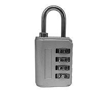 Blocco combinato a 4 cifre, 2 pc di colori vivaci pacchetto impermeabili per borse per la fotocamera del guardaroba che viaggiano (Silver White)