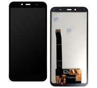 Blocco completo Blackview BV5500 schermo LCD vetro touch compatibile nero