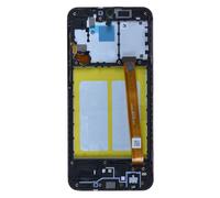 Blocco completo Galaxy A20e touchscreen + frame originale Samsung nero