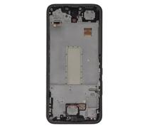 Blocco completo Galaxy A34 5G touchscreen + frame originale Samsung nero