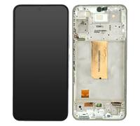 Blocco completo Galaxy A54 5G touchscreen + frame originale Samsung nero