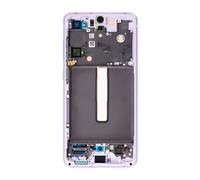 Blocco Completo Galaxy S21 FE LCD Touchscreen Originale Samsung Lavender
