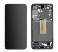 Blocco completo Galaxy S23 Plus touchscreen + frame originale Samsung nero