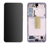 Blocco completo Galaxy S23 touchscreen con frame originale lavender