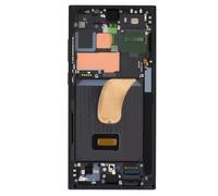 Blocco completo Galaxy S23 Ultra touchscreen + frame originale Samsung nero
