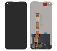 Blocco completo Oppo A76 schermo LCD vetro touch compatibile nero