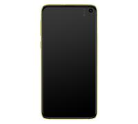 Blocco completo per Galaxy S10e schermo LCD vetro touch originale giallo