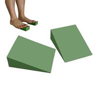 Blocco Con Zeppa Per Squat - Barella Per Polpacci Con Tavola Inclinata, In Schiuma Per Equilibrio | Il Polpaccio Solleva Le Tavole Per Lo Stretching Della Caviglia, Allenamento In Palestra,