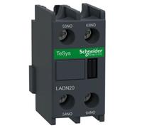 Blocco contatti ausiliare frontale Schneider TeSys 2NA LADN20