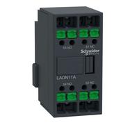 Blocco contatti ausiliare frontale Schneider TeSys Deca 1NA+1NC SNAP IN LADN11A