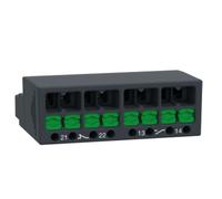 Blocco contatti ausiliare frontale Schneider TeSys Deca 1NO+1NC SNAP IN GVAE11A