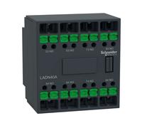 Blocco contatti ausiliare frontale Schneider TeSys Deca 2NA SNAP IN LADN40A