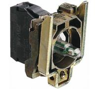 Blocco Contatti Luminoso+Supporto Spia Bianca Led230V ( Schneider Cod. Zb4Bvm1 )