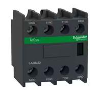 SCHNEIDER LADN22 Blocco contatti ausiliari TeSys - 2NO + 2NC - Morsetti a vite