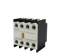 Blocco contattore ausiliario LA1-DN22 F4-22 2NO+2NC. Contatto ausiliario per CJX2 LC1-D a 4 poli. 1 pezzo.