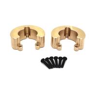 Blocco contrappeso della ruota anteriore in ottone compatibile con l'auto RC YiKong 1/10 YK4106
