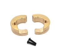 Blocco contrappeso della ruota posteriore in ottone compatibile con l'auto RC YiKong 1/10 YK4106