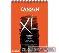 Album XL Croquis - A3 - 90 gr - 120 fogli - Canson