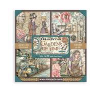 Blocco da 22 carte Scrap Single Face Gardens of Time