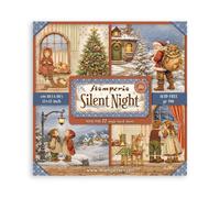 Blocco da 22 carte Scrap Single Face Silent Night