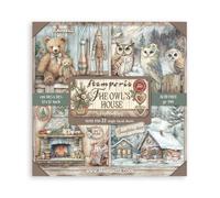 Blocco da 22 carte Scrap Single Face The Owl's House