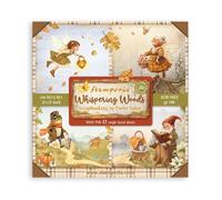 Blocco da 22 carte Scrap Single Face Whispering Woods