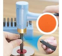 Blocco da banco in acciaio, base in gomma rotonda da 3", strumento per