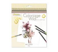 Blocco Da Colorare 28 Fogli (14 D. X 2 ) Wild 1