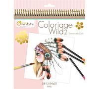 Blocco Da Colorare 28 Fogli (14 D. X 2 ) Wild 3