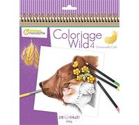Blocco Da Colorare 28 Fogli (14 D. X 2 ) Wild 4