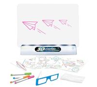Blocco da disegno a LED per bambini, lavagna da disegno luminosa | Lavagna magica 3D riutilizzabile per bambini e ragazze, blocco da disegno e scrittura fluorescente