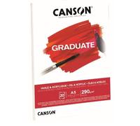Blocco da disegno Canson per olio e acri C400110380