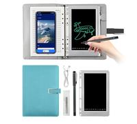 Blocco da disegno digitale 2 in 1 con penna di sincronizzazione, riutilizzabile per prendere appunti e lavori creativi