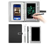Blocco da disegno digitale 2 in 1 con penna di sincronizzazione, riutilizzabile per prendere appunti e lavori creativi