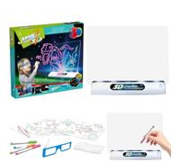 Blocco Da Disegno LED - 3D | Luminosa Per Dipingere, Tracciare Ortografia E Disegnare | Fluorescente - Creatività Per L'apprendimento 'arte Dei Bambini