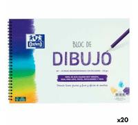 Blocco da disegno Oxford Bianco A4+ 20 Fogli [20 Unità]