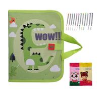 Blocco da Disegno per Bambini - Leggero in PVC Cancellabile - Libro da Dipingere | per Bambini e Bambine Compleanno Aula Casa Capodanno Scuola Materna Viaggio Auto Aereo Ristorante Zoo Spiaggia