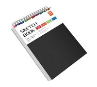 Blocco da professionale Blocco da con rilegatura a doppia bobina Blocco da Le pagine strappabili prevengono l'ingiallimento per la carta da per studenti artisti