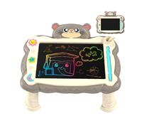 Blocco da scrittura LCD | Lavagna da disegno per bambini, strumento di apprendimento interattivo, tavoletta da scrittura LCD con supporto per ragazzi e ragazze pratica di scrittura a mano