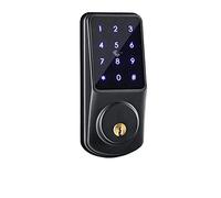 Blocco deadbolt serratura elettronica smart smart sblocco remoto App Inteligente CIRCUITO INTEGRATO Carta for la sicurezza domestica Smart Home,Sicurezza(Grey)