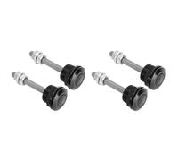 Blocco del Cofano, 4 Pezzi Universale Perno del Cofano Blocco del Cofano Pulsante a Sgancio Rapido Chiusure a Clip del Paraurti