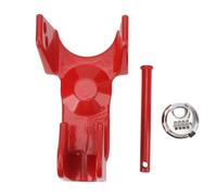 Blocco del rimorchio a collo di collo a collo d'acqua graduale regolabile a 2 pin con serratura combinata per 2 giunti 5/16 pollici atti per e rimorchi pesanti (Rouge)