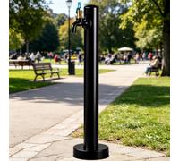 Blocco del rubinetto esterno con accessori di montaggio, impedisce l'uso non autorizzato dell'acqua, per spazi verdi pubblici di parchi/comunità(Height: 60cm/23.6in)