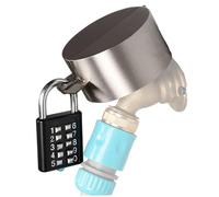 Blocco del rubinetto esterno, copertura del rubinetto con tubi con tubo d'acqua in acciaio inossidabile con blocco della password prevenire il furto di acqua esterna e l'uso non autorizzato