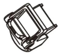 Blocco del supporto ruota BuzzRack Buzzybee 2/4 Noir