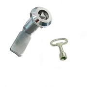 blocco della camma dell'armadio, Perni di sicurezza in lega di zinco con blocco triangolare argento 28 mm/36 mm(Height 28mm-zinc)