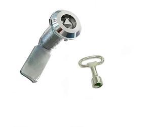 blocco della camma dell'armadio, Perni di sicurezza in lega di zinco con blocco triangolare argento 28 mm/36 mm(Height 28mm-zinc)
