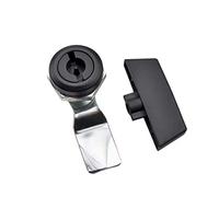 blocco della camma dell'armadio, Serratura a camma con maniglia senza chiave for armadietto distributore automatico Airbox Yacht Nero