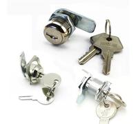 blocco della camma dell'armadio, Serratura a camma for cassetti portavalori, ferramenta for mobili con perni di sicurezza, opzioni di chiave multiple, 1 serratura, 2 chiavi(H - Different Key)