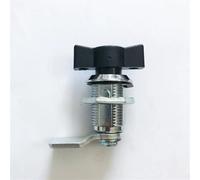 blocco della camma dell'armadio, Serratura a camma for maniglia industriale in lega di zinco for armadietti, perni di sicurezza a doppia ala, confezione da 2/3/4(2pcs-36mm-h0)
